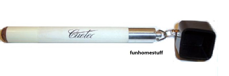 CUETEC POOL CUE STICK BILLIARD TIP PRIK PREP TOOL & CHALK HOLDER TABLE ACCESSORY