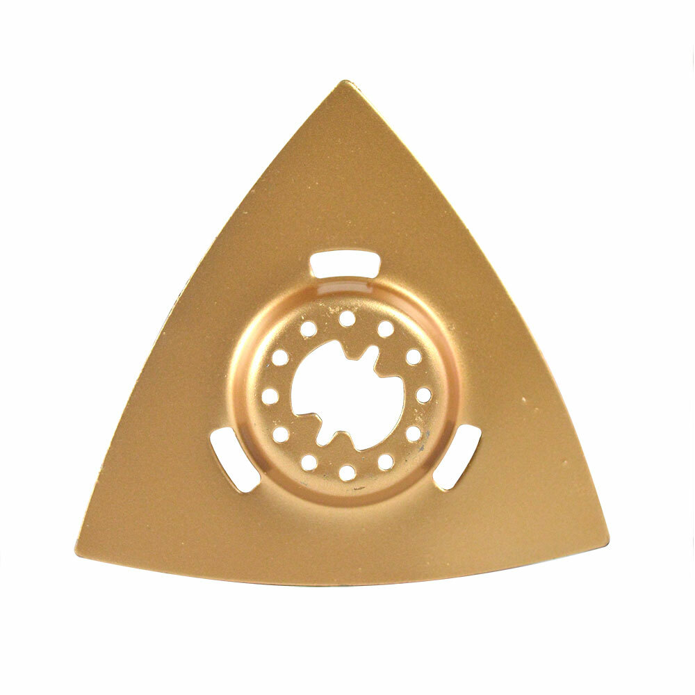 80mm Triangular Carbide RASP, 8mm Offset Mount Fits Fein Multimaster, Rockwell