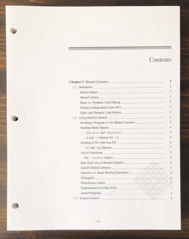 Sun Microsystems - Programming Utilities & Libraries Manual (1990)