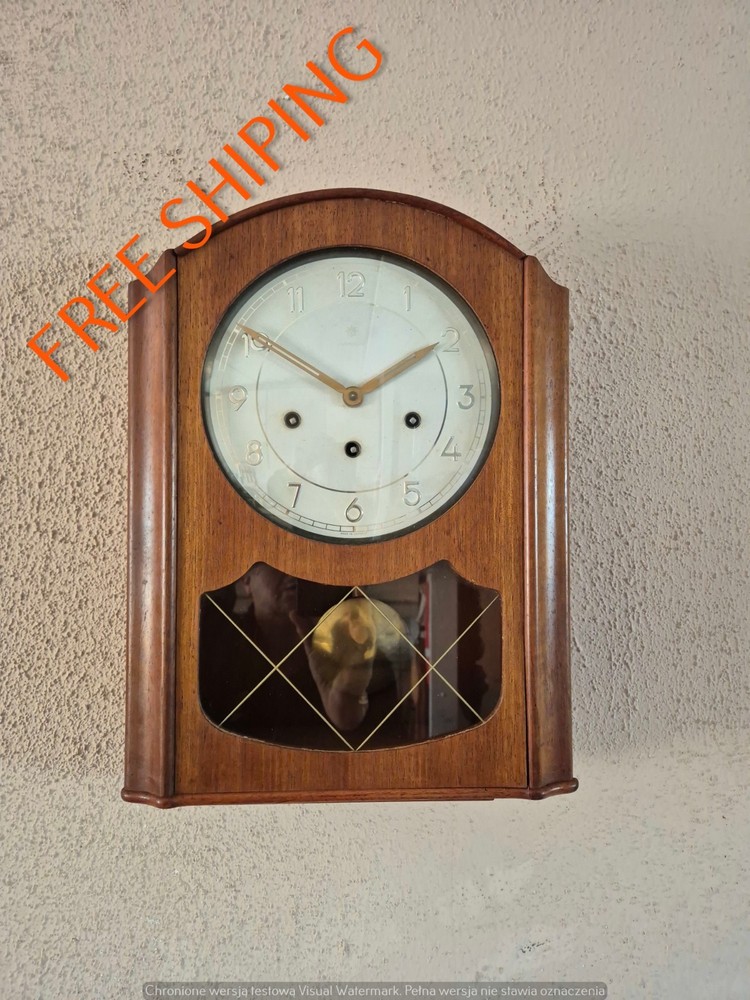 Junghans  German Westminster chime wall clock ( 0743 )
