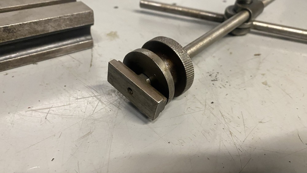 Browne & Sharpe Indicator Base Stand Set Toolmaker Inspection Base