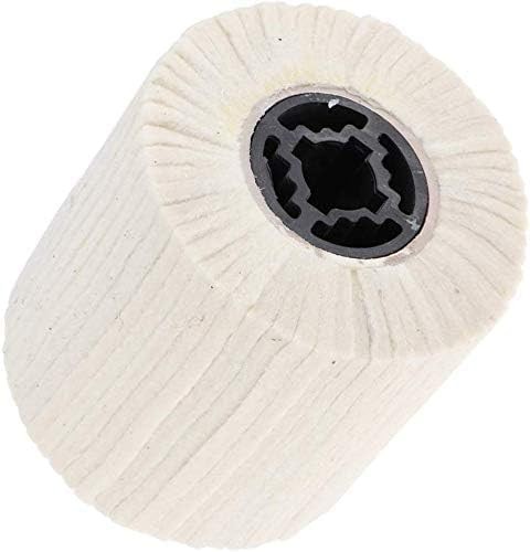 Wool Felt Wire Drawing Wheel Buffer Wheel Buffing Drum Mirror Burnishing Poli...