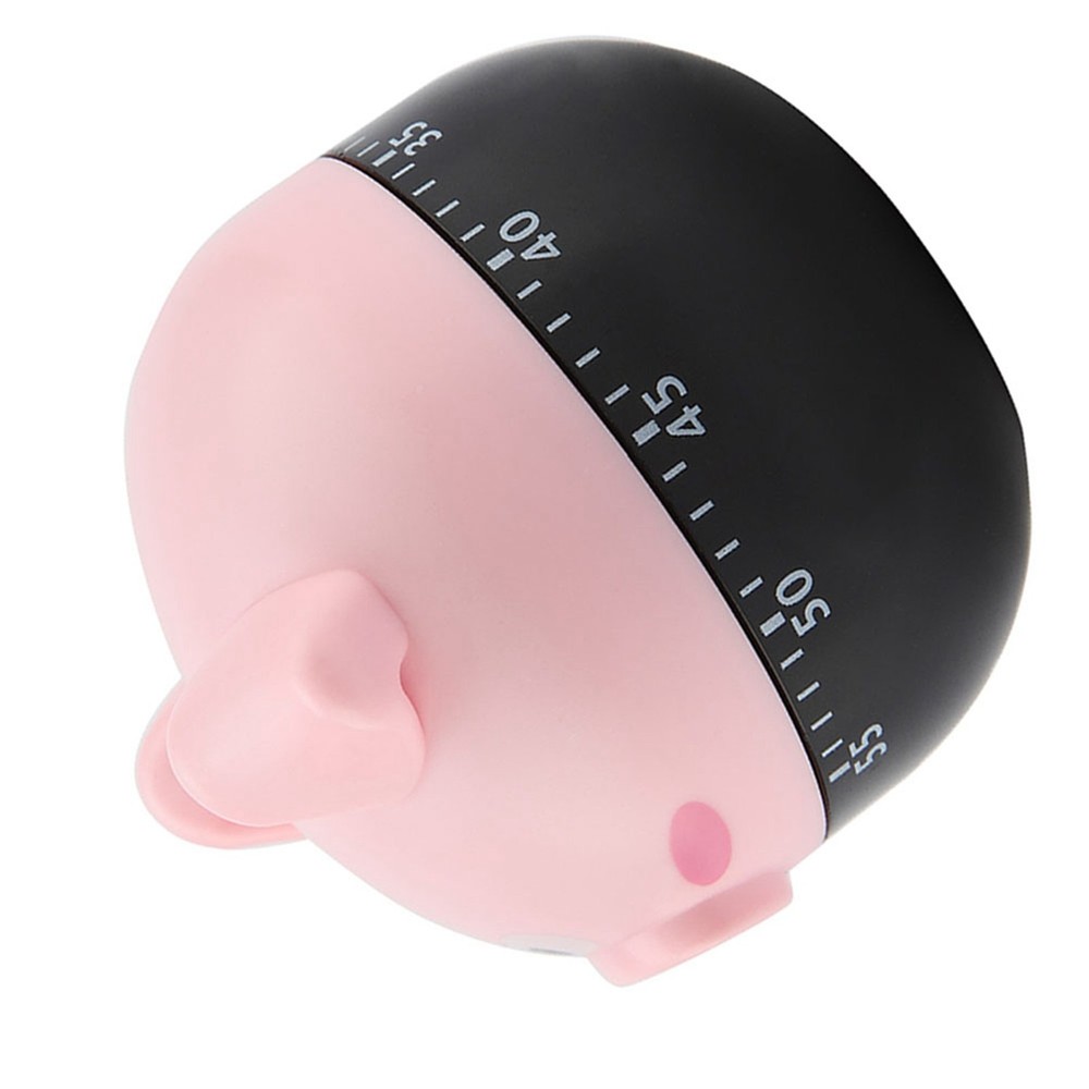 New Cute Cartoon Pig Kitchen Timer For Cooking Timing Tool