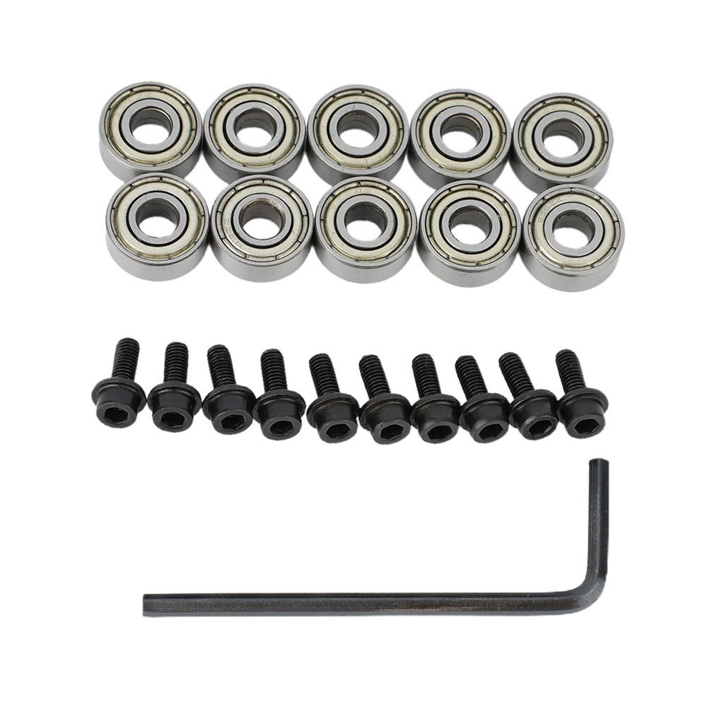 Router Bit Bearing 11pcs/Set 12.7mm Router Bit Attachment Mounted Replacement