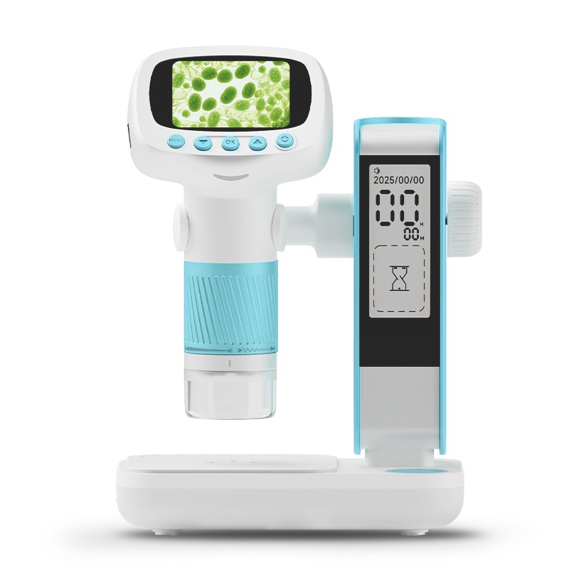 Pocket Microscope for Kids 2.0" Screen, High-Definition Digital Microscope1000X