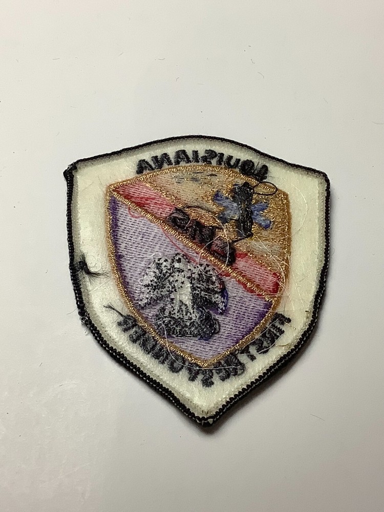 LOUISIANA FIRST RESPONDER PATCH-NEW OLD STOCK