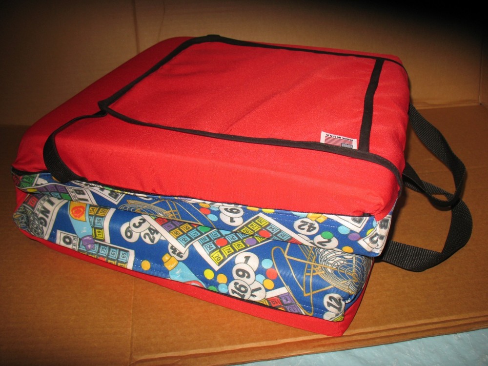 Classic Bingo Double Seat Cushion Extra Thick 3"