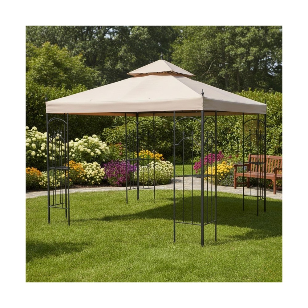 Durable 350 Replacement Canopy for 10x10 Gazebo Beige