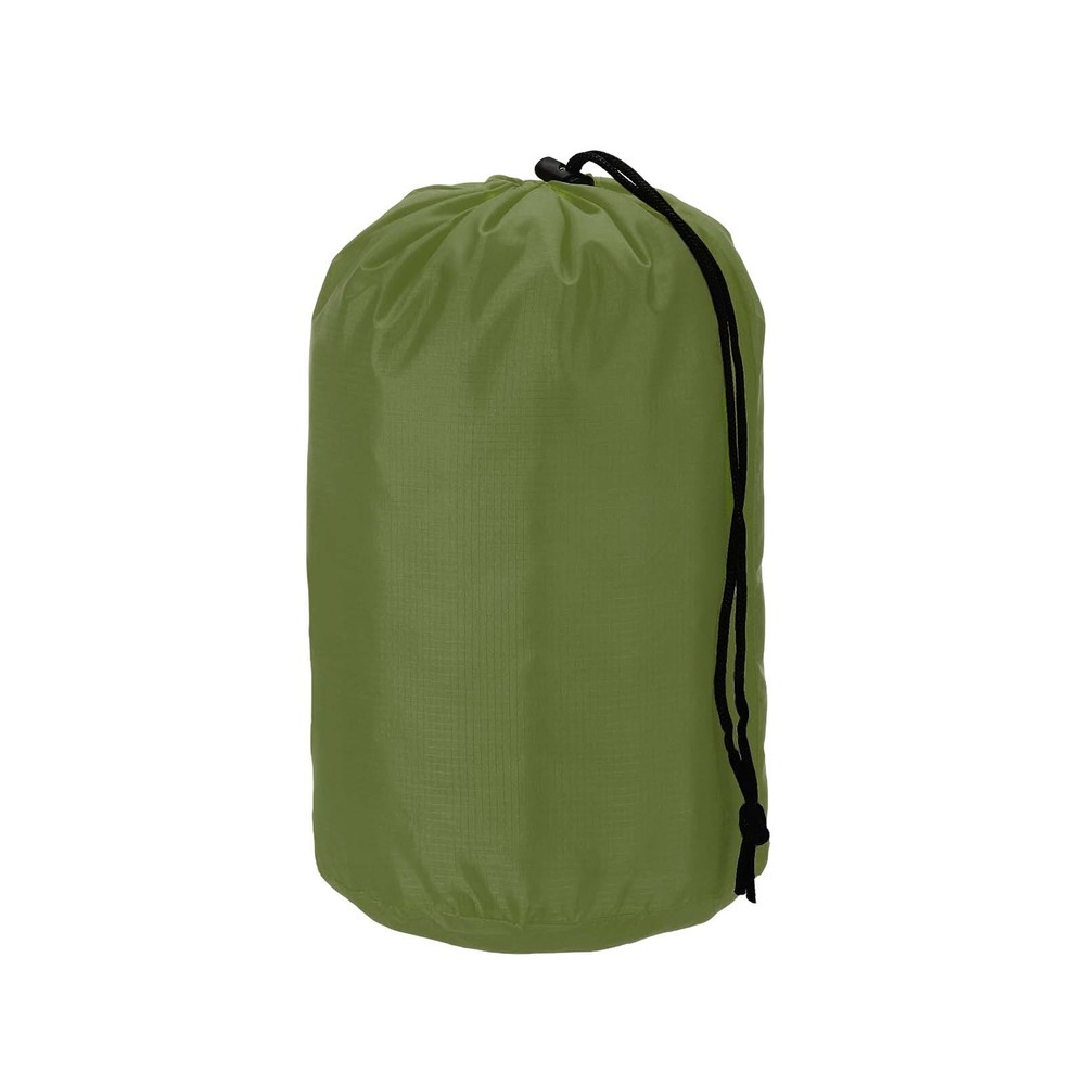 Stuff Sack, Nylon Waterproof Storage Sacks, 4x8Inch(Dark Green)