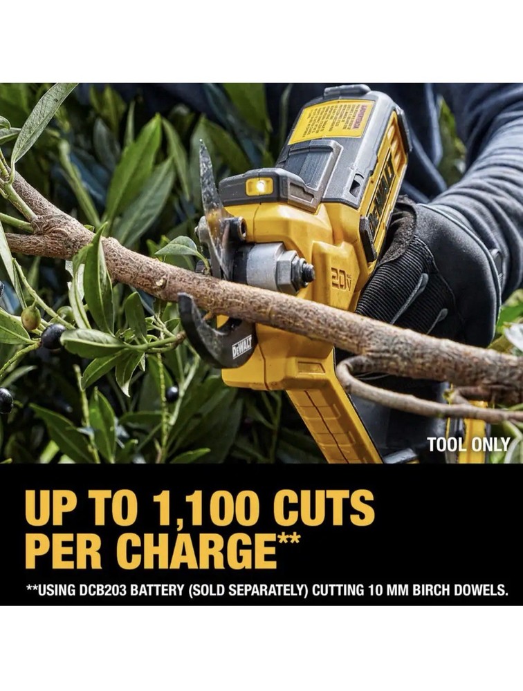 DEWALT DCPR320B 20V MAX 1.5” Cordless Battery Powered Pruner (Tool-Only)