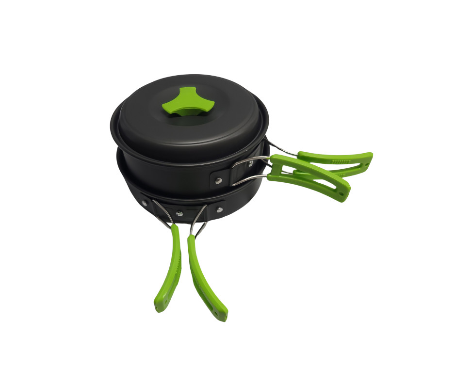 Camping Cookware Mess Kit for Backpacking Gear – Camping Cooking Set