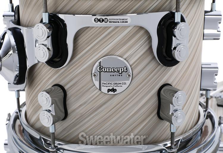 PDP Concept Maple 4-piece Shell Pack - Twisted Ivory