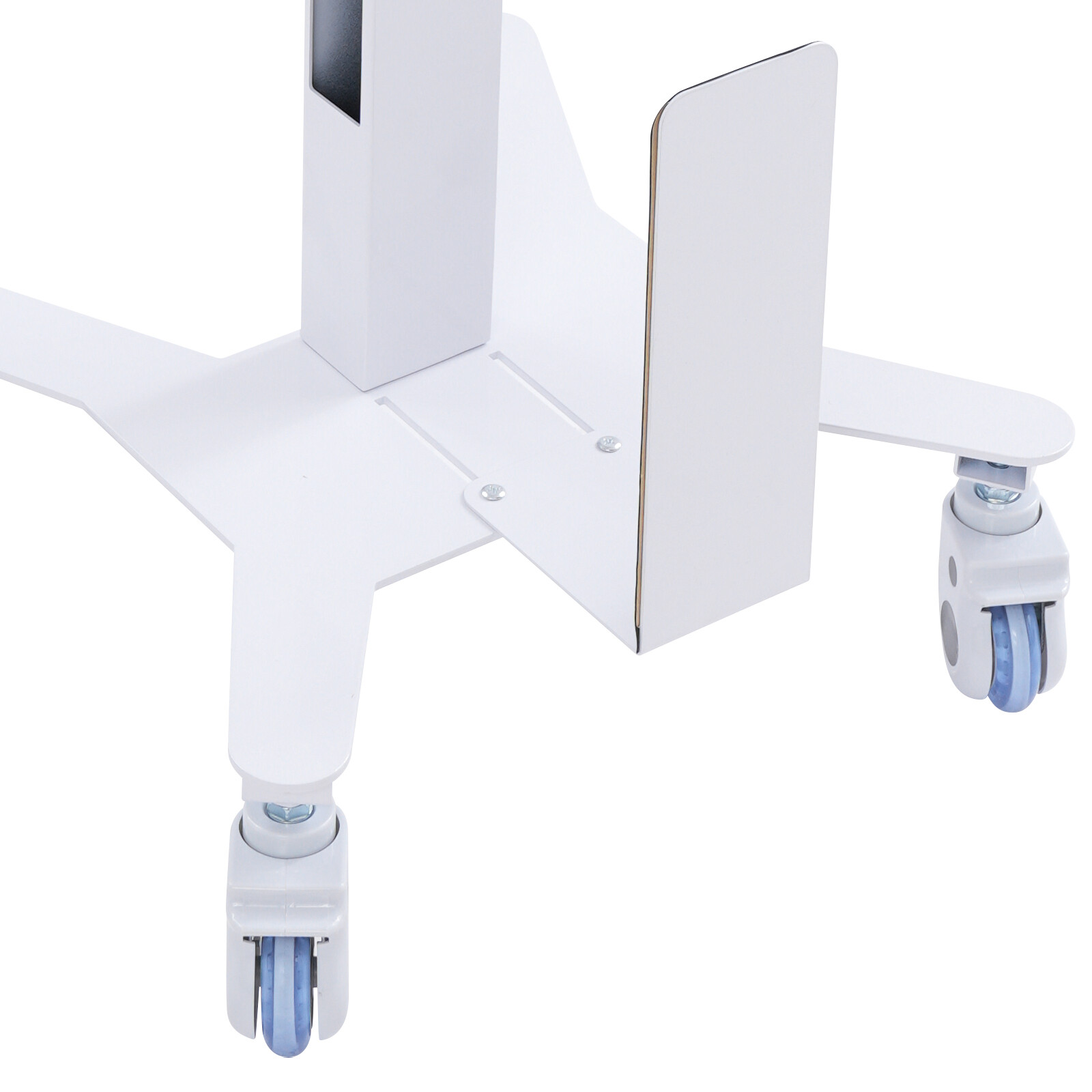 Adjustable Rolling Computer Cart for Home, Office & Medical Use