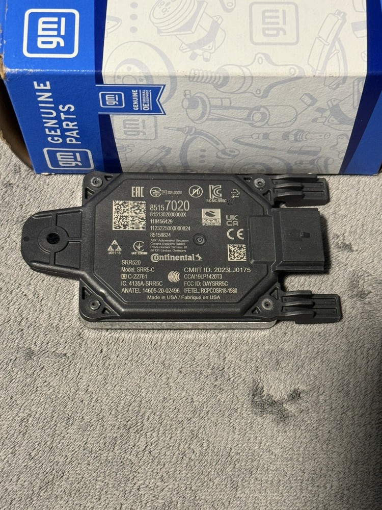 GM OEM Short Range Radar Rear Side Sensor