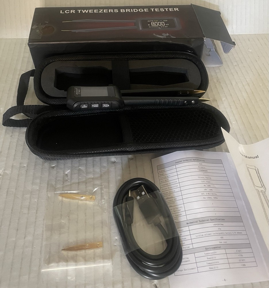 LCR Tweezers Bridge Tester