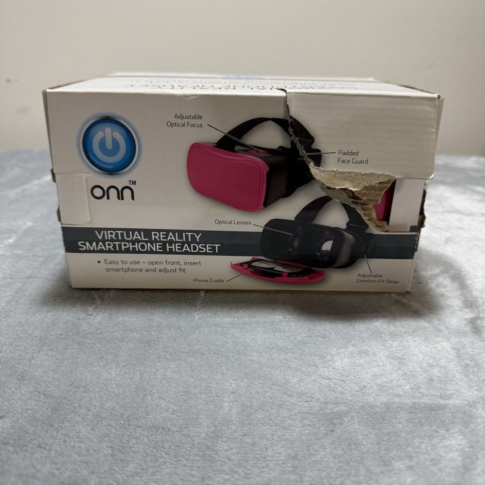 VR Onn Virtual Reality Smartphone Headset Pink