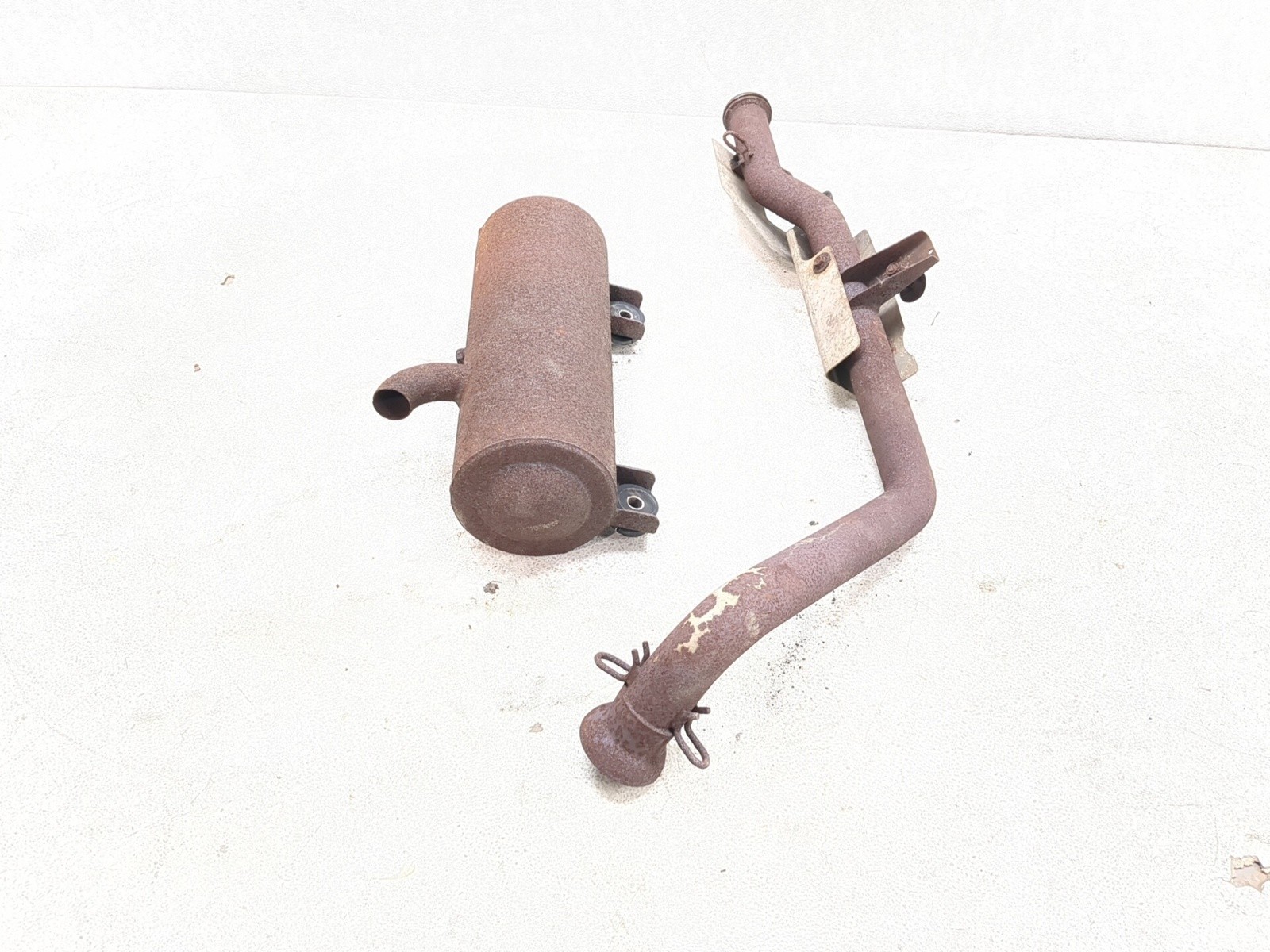 02-04 Polaris Ranger 500 4x4 Exhaust Pipe And Muffler Slip-On 1261082-029