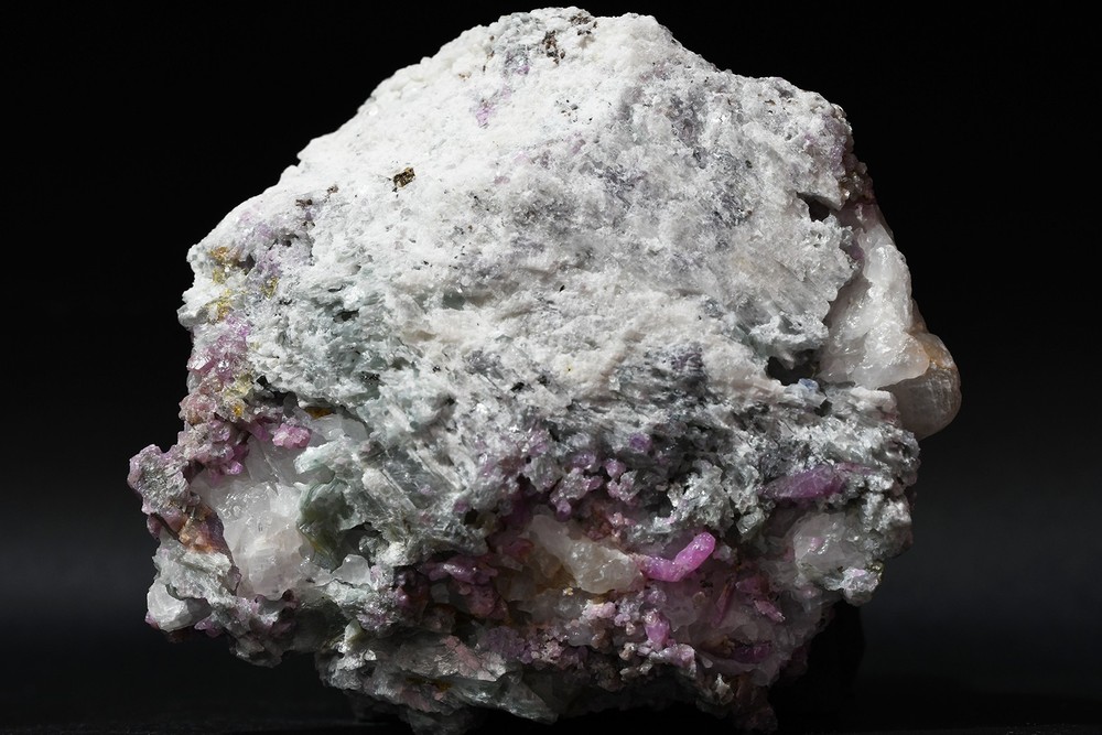 Fluorescent Ruby, Scapolite from China