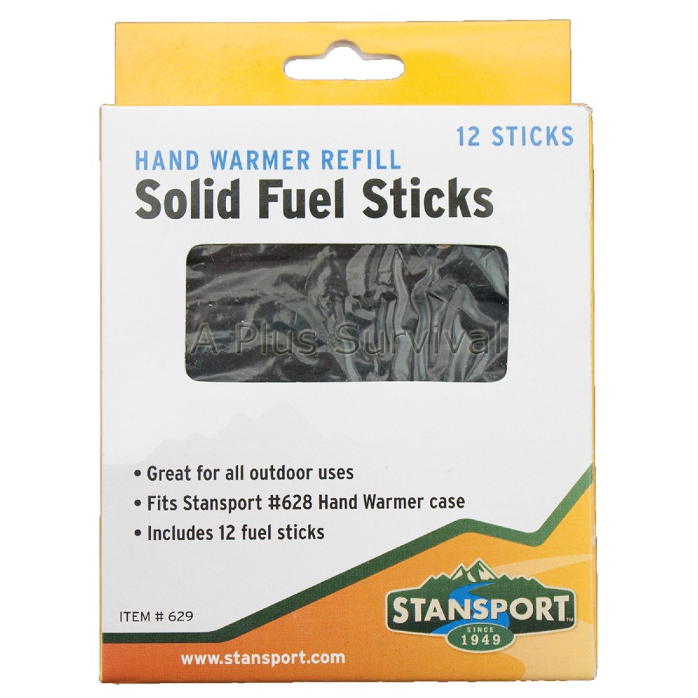 Lot of 36 - Solid Fuel Hand Warmer Refill Sticks