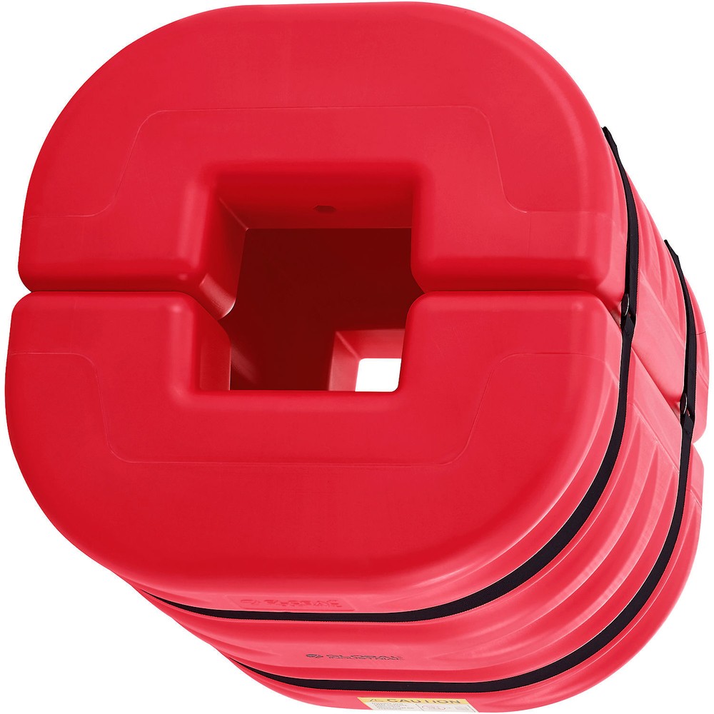 Global Industrial Column Protector 10" Opening 24" H Red