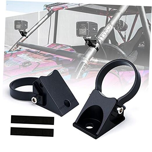 Roll Bar Mounting Brackets, Universal Adjustable LED Light Bar 2 Inch