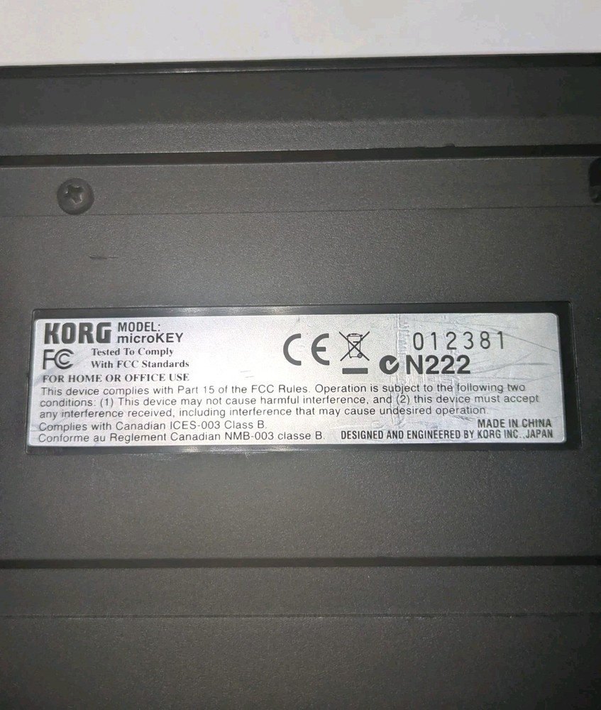Korg microKEY-37 37-key Keyboard Controller