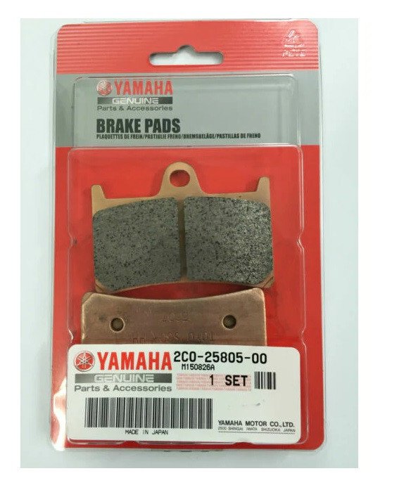 Yamaha OEM 2006 - 2020 YZF-R6 YZFR6 YZF R6 Front Brake Pad Set  2C0-25805-00-00