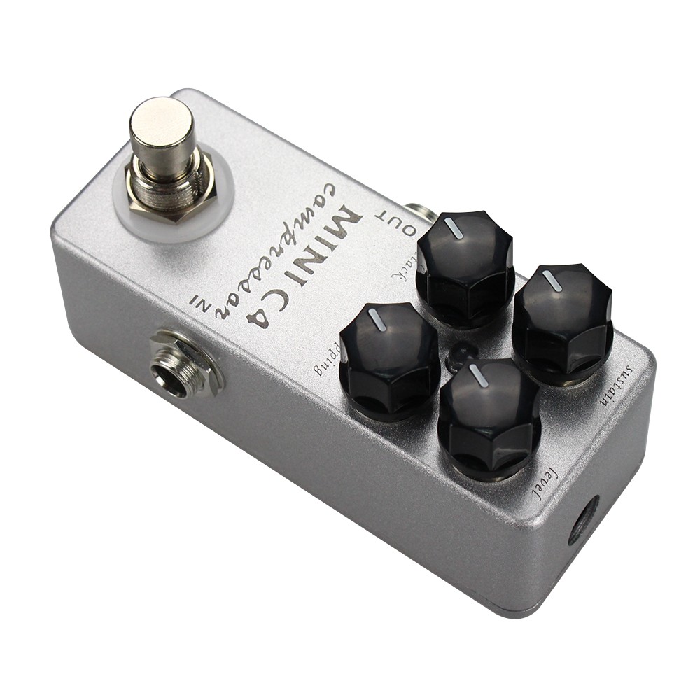Mosky C4 COMPRESSOR Guitar Effect Pedal Sustain Level Attack Control True Bypass