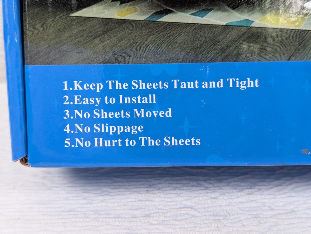 Sheet Holders for Bed Corners Fasteners Keep Sheets Secure Sheet Holders