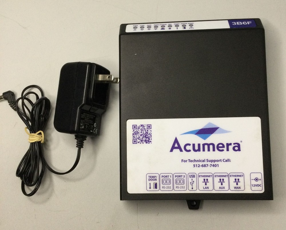 Acumera MG3-02 Router 3B6F W/Adapter Only Untested