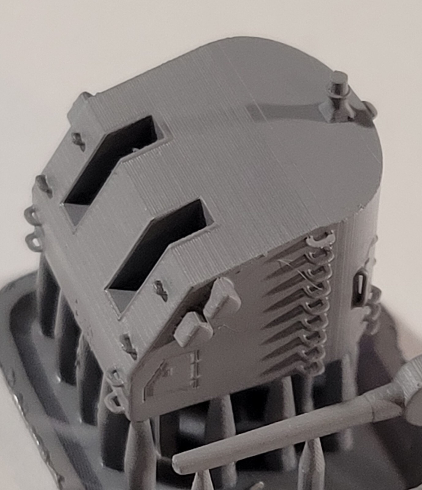 1/350 3D printed 5in Replacement Guns 8pc set for Very Fire Atlanta model kit