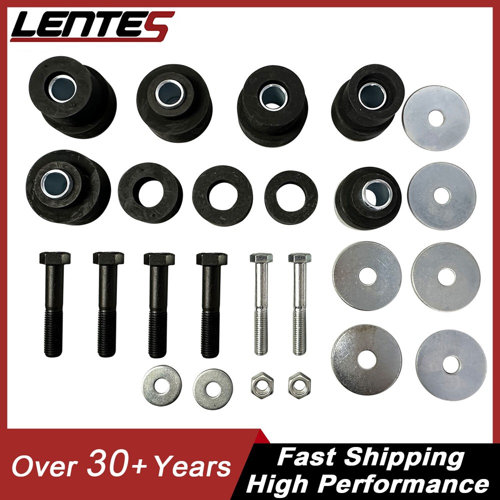 NEW Subframe Bushing Kit for 67-81 Chevy Camaro Firebird Hardware and Bolts
