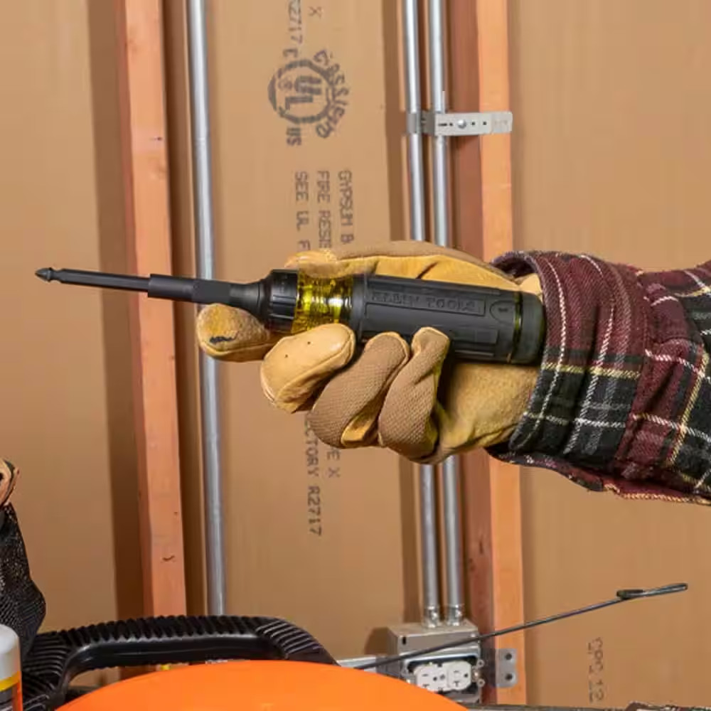 Klein Tools 15 in 1 Ratcheting Impact Multi Bit Screwdriver