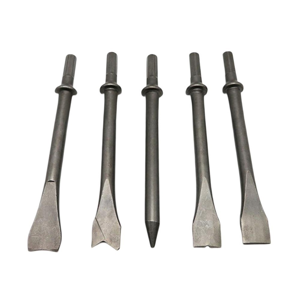 Hexagonal Shank Air Hammer Chisel for Bolt Removal and Tile Extraction