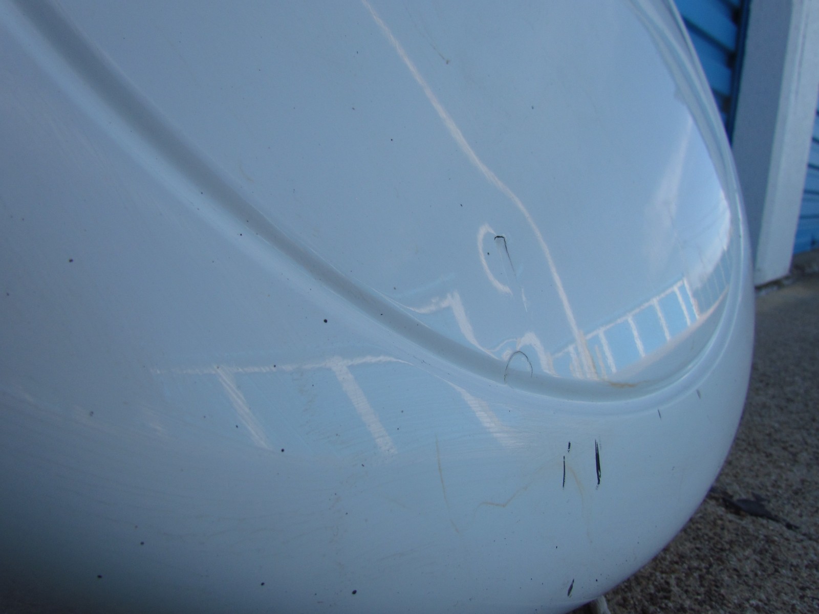 2005 - 2006 Honda CRV Hard Spare Tire Cover 75590-S9A-J110 White