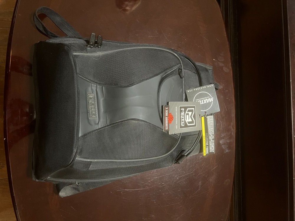 Moto Centric Reflec-A-Light Motorcycle Backpack