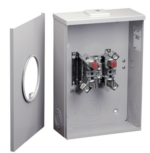 MICROLECTRIC Overhead/Underground meter socket standard 200 A 600 V