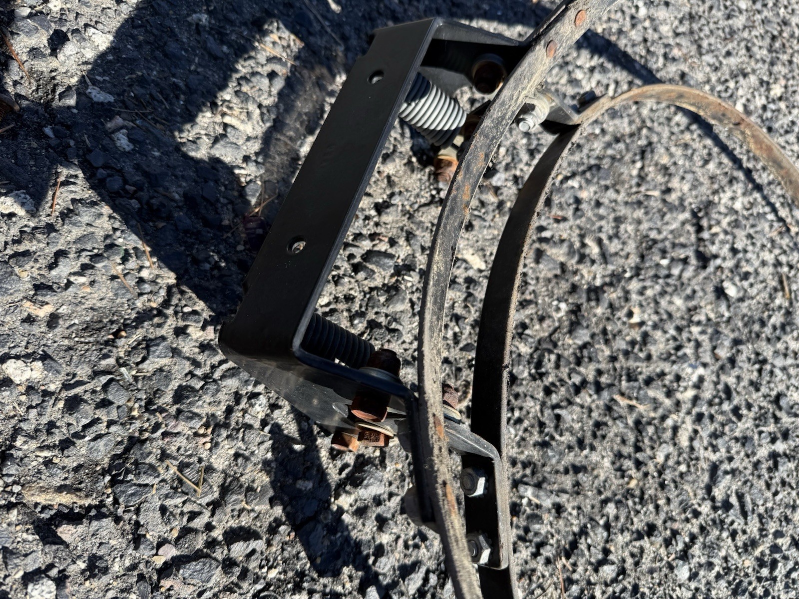 Big Large Green Egg Hinge Band Replacement Part for Grill, Used