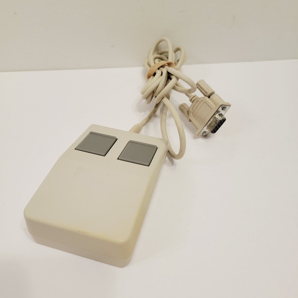 Vtg Logitech Mouse 2-Button Model MB-82-9F - Untested