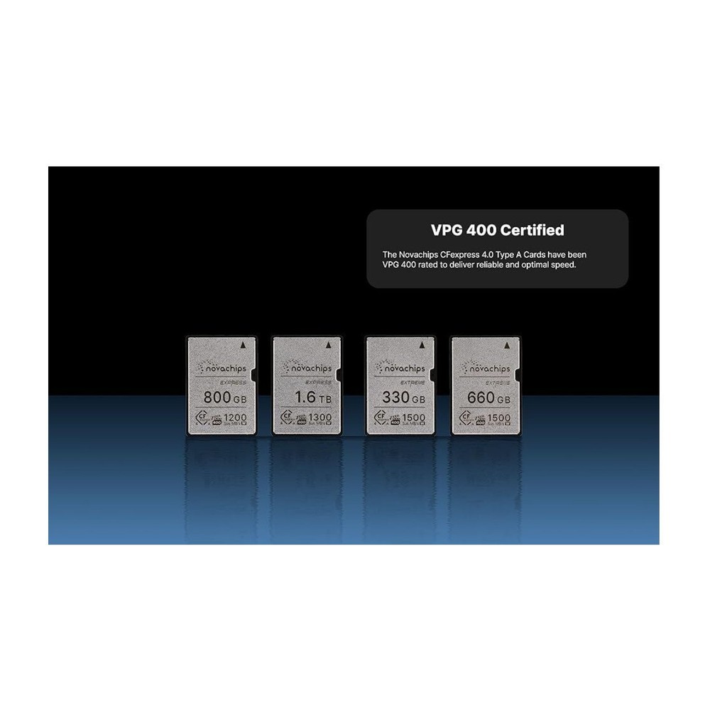Novachips Express 800GB CFexpress 4.0 Type A Memory Card