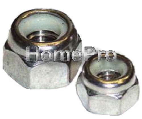 1/4-20 STAINLESS STEEL NYLON INSERT LOCK NUTS 15 pcs  COARSE THREAD