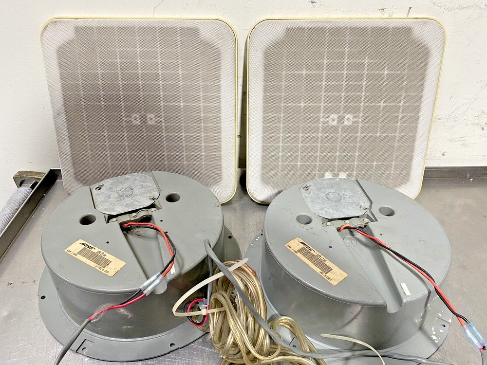 Bose 102 FB Flush Mount Ceiling Commercial Speaker (PAIR)/works