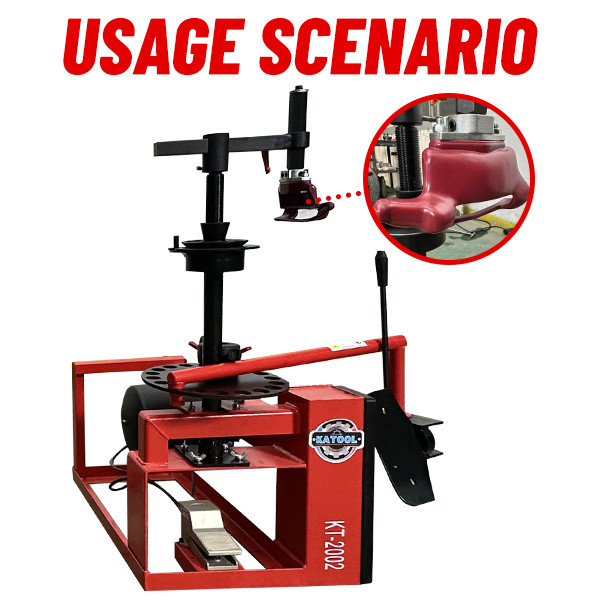 Pneumatic Tire Changer Machine Portable Hand Bead Breaker Tire Mounting Machine
