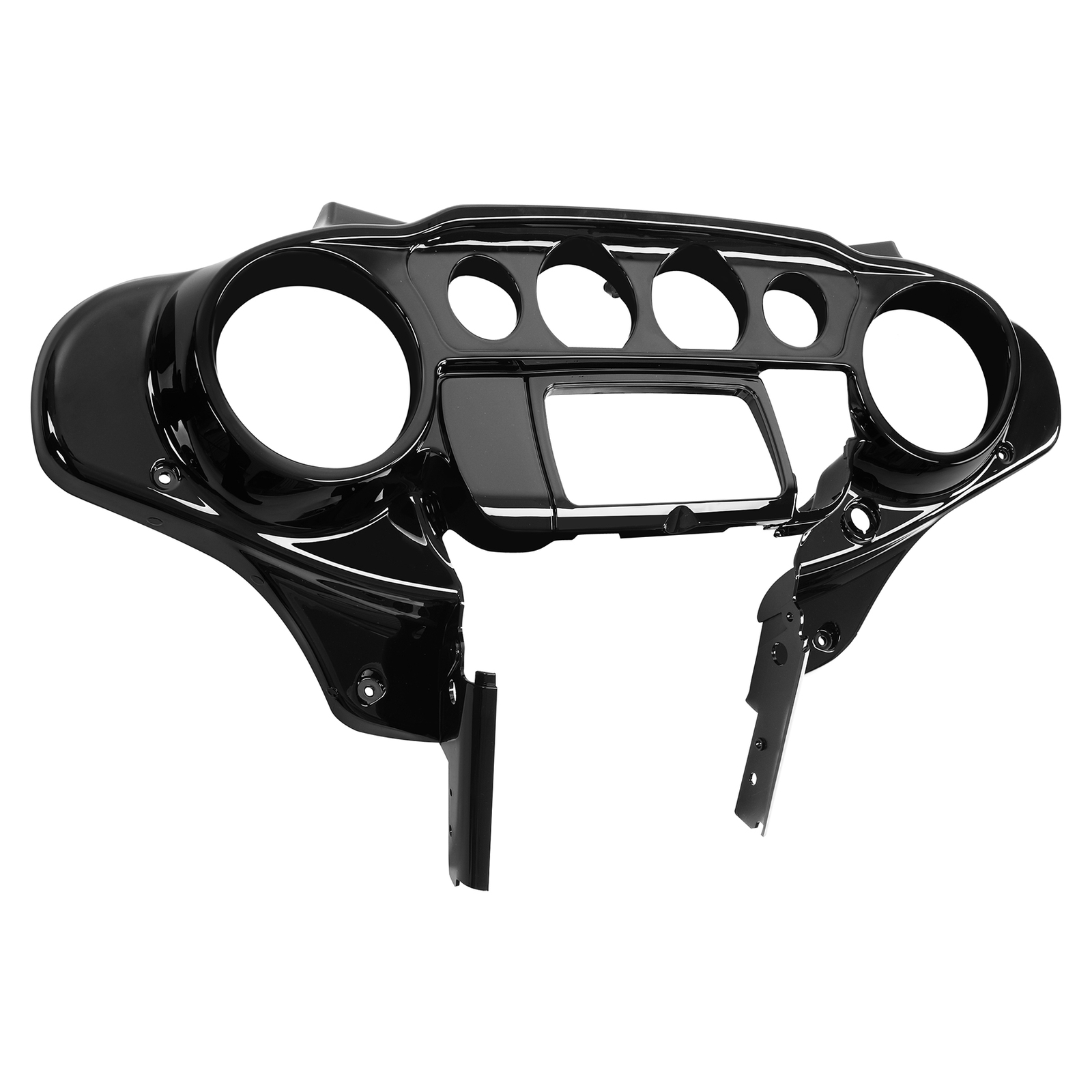 Vivid Black Batwing Inner Fairing Fit For Harley Electra Street Glide 2014-2024