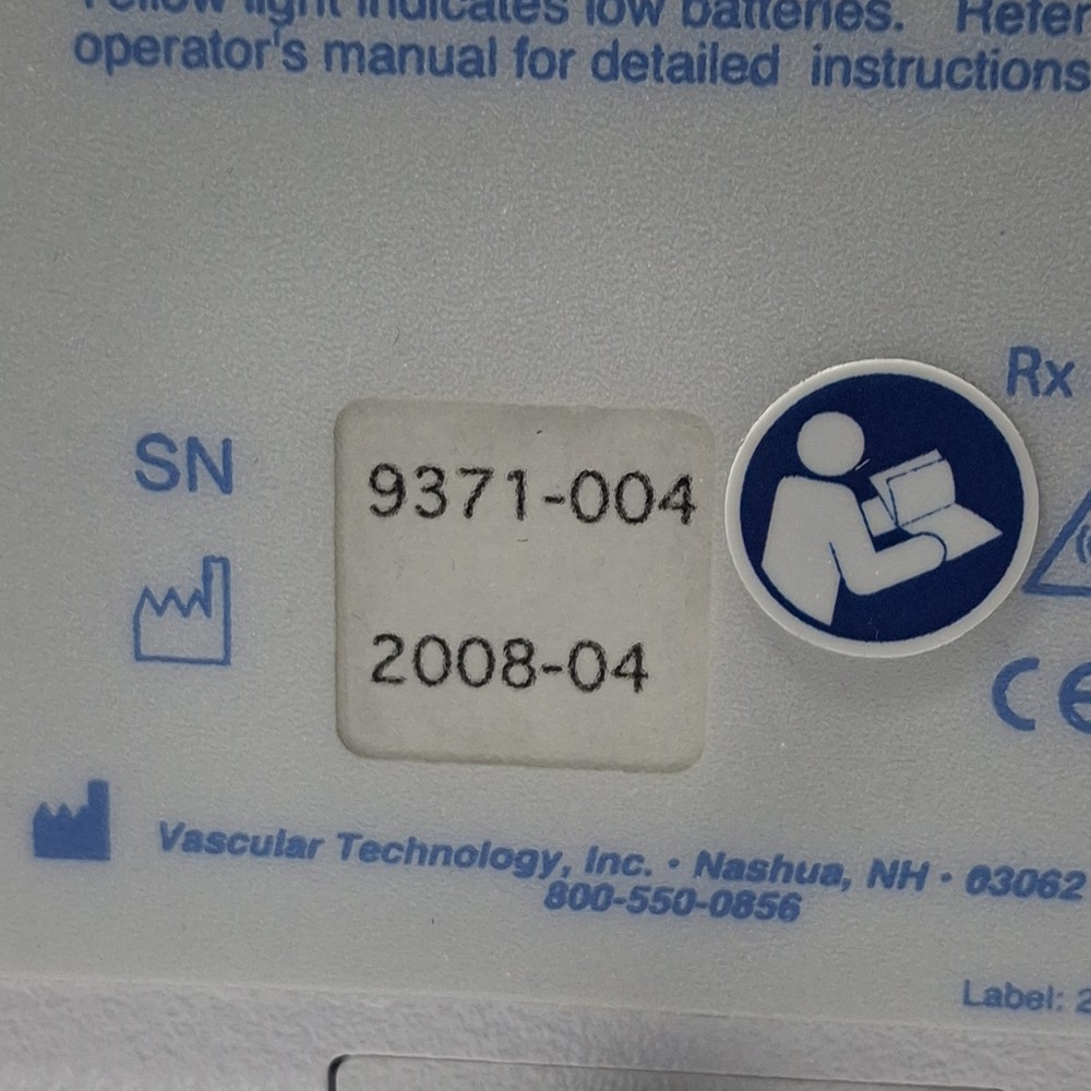 Vascular Technology Inc 108910 VTI Doppler Transceiver