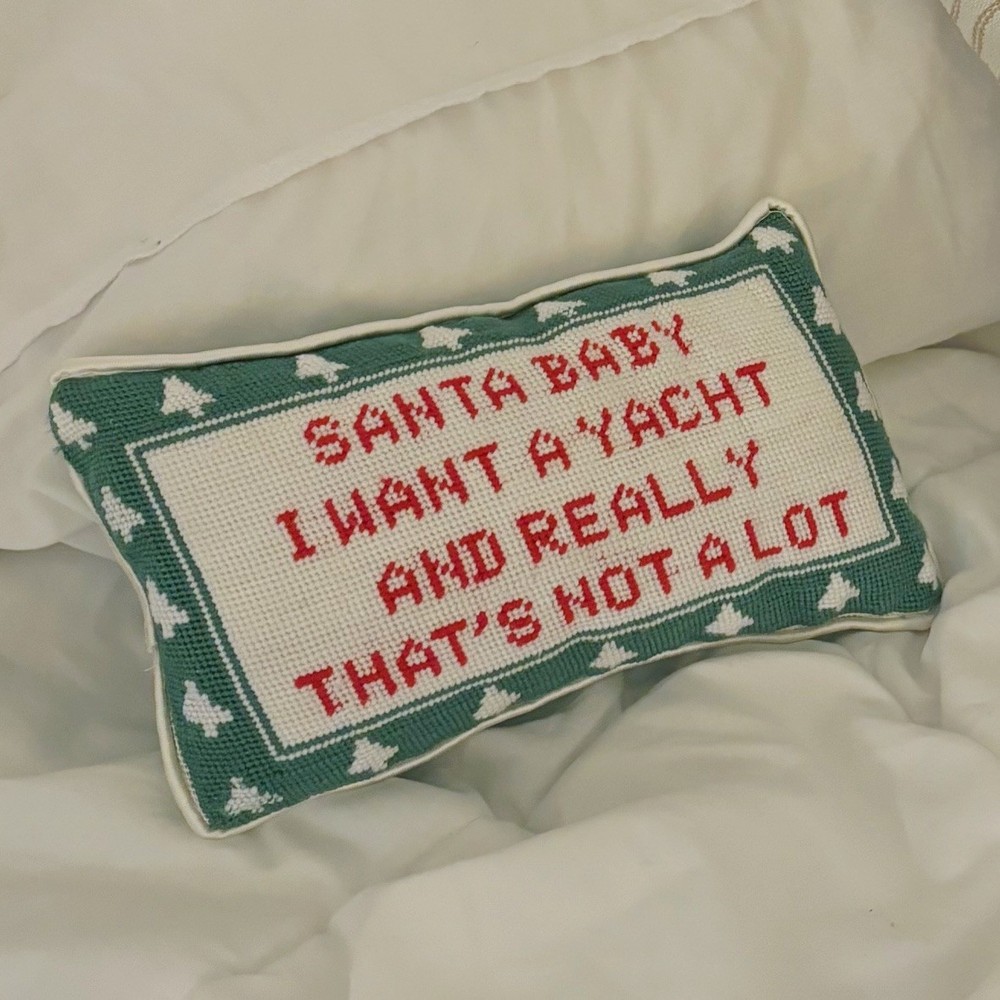 Christmas needlepoint canvas