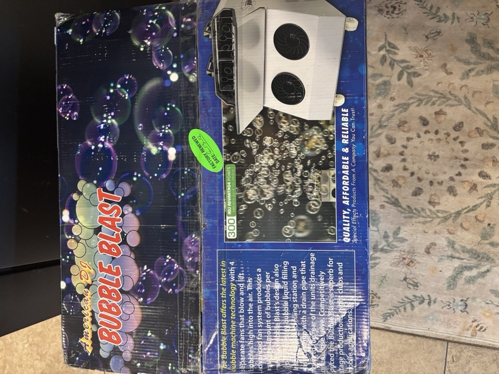 American DJ Bubble Blast