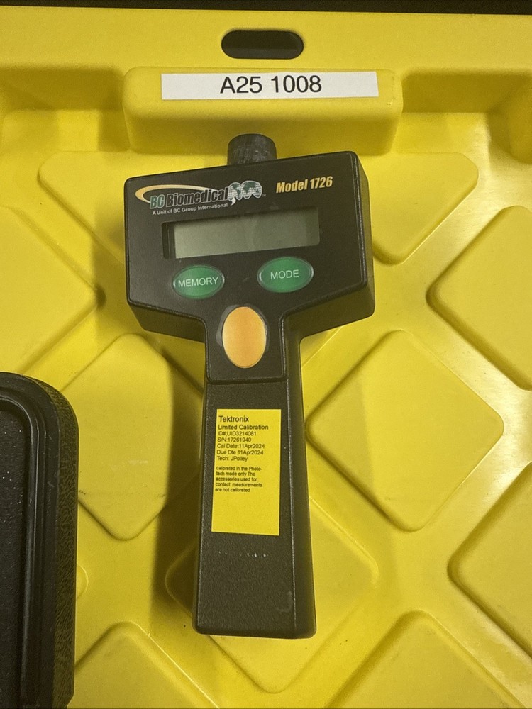 BC Biomedical Digital Tachometer Model 1726