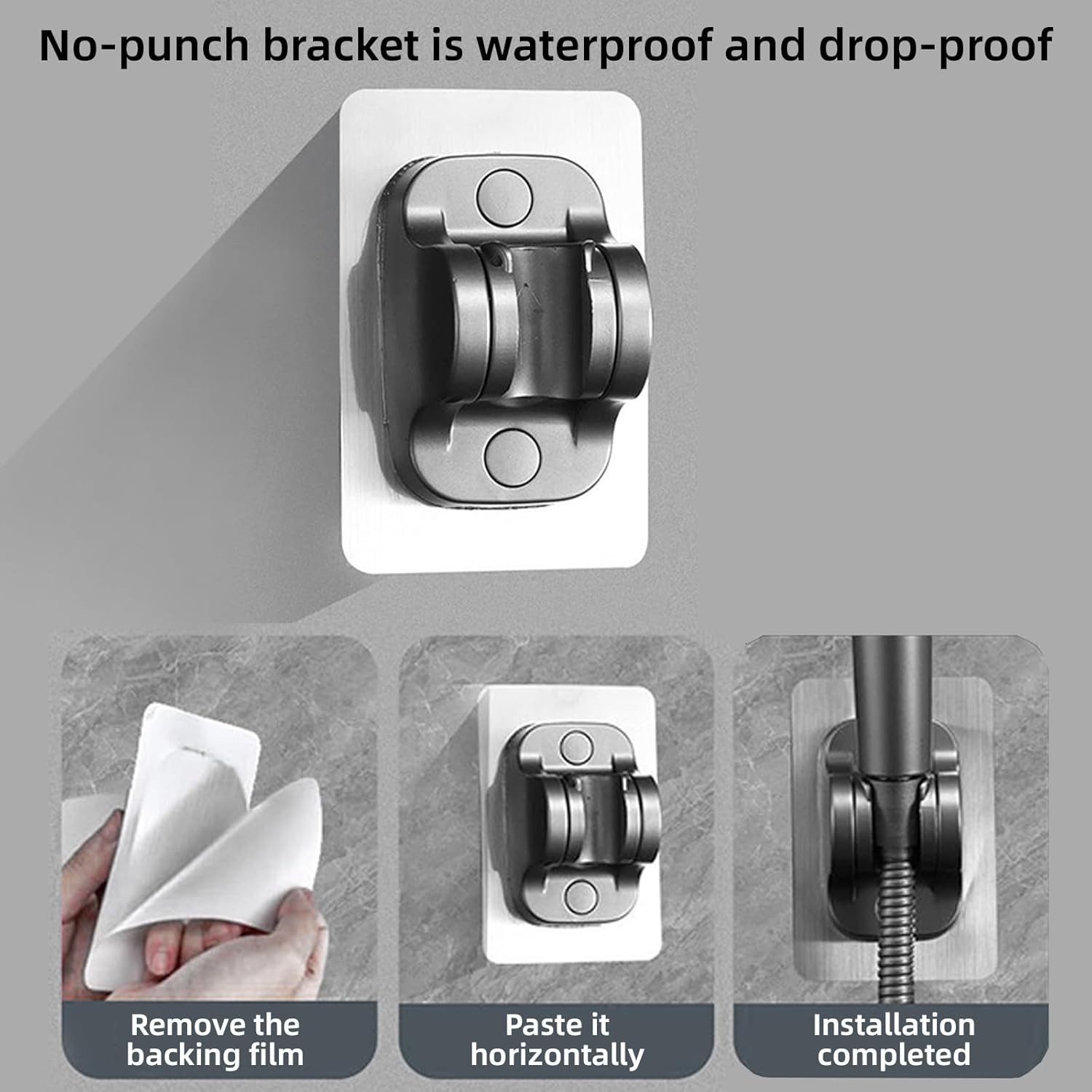 High Pressure Shower Head with Handheld Spray Combo, Rain ShowerHead with Filter