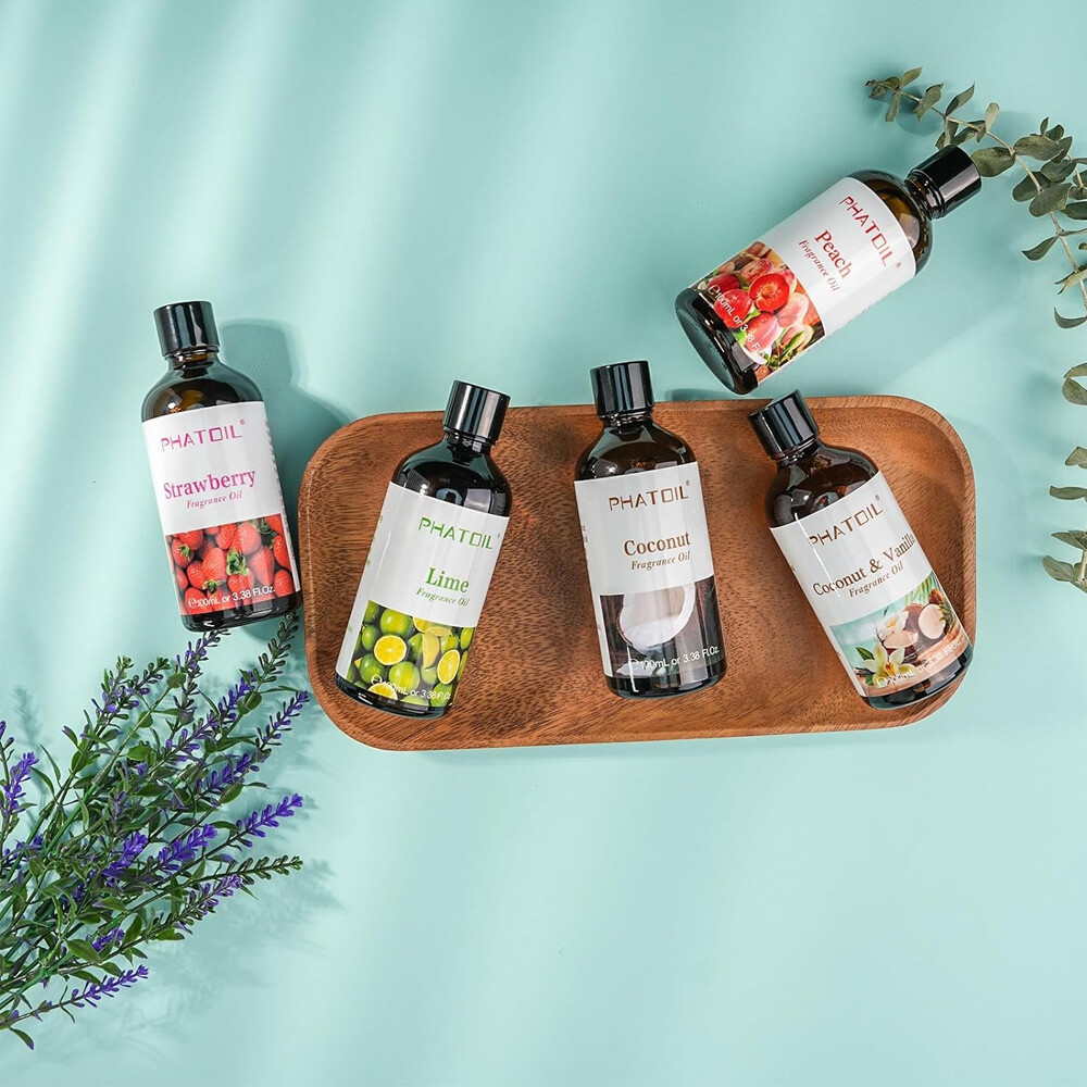 100ml Fruit Fragrance Oils Essential Oils for Aromatherapy,Diffuser,Soap Making